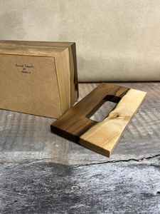 Luxury Walnut Tissue <b>Box</b> | Wooden <b>Paper</b> Holder for Bathroom & Living Room | Modern Desktop <b>Storage</b> Case | Home Decor Organiser - Product Image 4