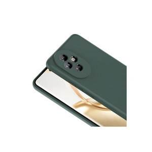 Coque arrière en silicone souple isolée noire pour Honor 200 Pro avec protection anti-traces de doigts - Product Image 4