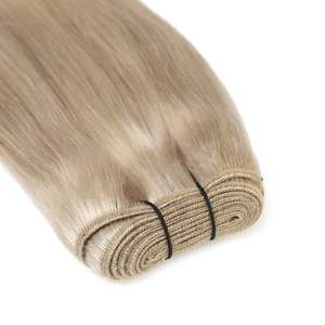 18A <b>Ash</b> <b>Blonde</b> Remy Human <b>Hair</b> Weft <b>Extensions</b> Straight European <b>Hair</b> Body Wave - Product Image 4