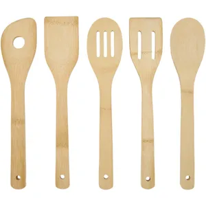 Ensemble d'ustensiles de cuisine personnalisés en bambou Tala, outils de cuisine, gadgets - Product Image 3