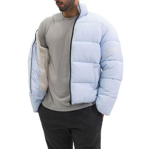 Blouson Bomber Homme Hiver Extérieur Luxe Marque Haute Couture Personnalisé Coupe-Vent Imperméable à Capuche Épais Toile Polyester Service OEM - Product Image 2