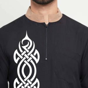 2026มุสลิมแบบดั้งเดิมสำหรับผู้ชายเสื้อผ้าขนาดใหญ่พิเศษสำหรับฤดูหนาวอิสลาม - Product Image 4