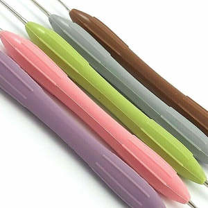 Kit de instrumentos de llenado compuesto Dental de 5 uds con mango de silicona fuente de alimentación Manual herramientas dentales esenciales - Product Image 5