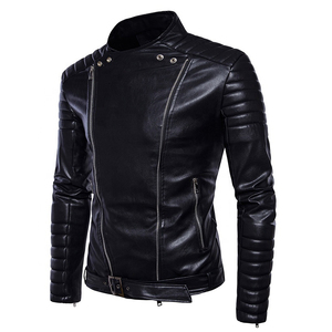 Nouveauté Vestes de moto Qualité professionnelle Best-seller Conception de votre propre logo Veste en cuir à prix raisonnable Veste pour hommes - Product Image 3