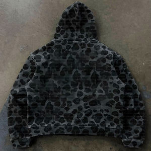 Sudaderas con capucha personalizadas French Terry nuevo diseño Sun Fade bordado desgastado Vintage peso pesado algodón polar lavado ácido sudaderas con capucha - Product Image 6