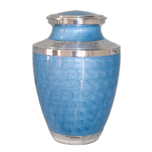 High Quality American Style Aluminum Cremation <b>Urn</b> Keepsake for Adult Ashes Top Storage From India Manufacturer Supplier - Product Image 1