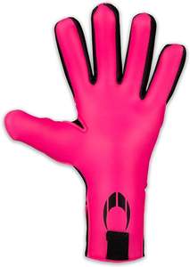 Gants de gardien de but en cuir de qualité supérieure personnalisables respirants antidérapants en latex allemand à coupe négative pour une utilisation en extérieur - Product Image 2