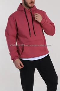 Sudadera con Capucha de Lana Casual para Hombre, Nueva Colección 2025, Antiarrugas, en Amarillo, Verde, Rosa, Morado y Naranja - Product Image 4