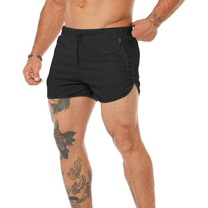 กางเกงขาสั้นออกกำลังกายแบบกระชับพร้อมกระเป๋าสำหรับผู้ชายกางเกงขาสั้นสำหรับเล่นกีฬาออกแบบได้ตามต้องการ - Product Image 4