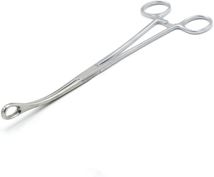 Fórceps de sujeción de esponja Forester, fórceps de cirugía General de obstetricia de 25cm, fórceps de esponja médica - Product Image 2
