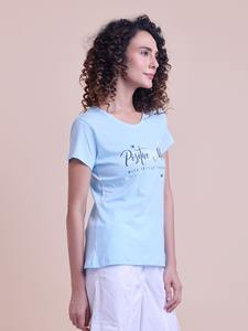 เสื้อยืดคอกลมแขนสั้นพิมพ์ลายหรูหรามีสไตล์ผ้าแคนวาสทันสมัยใส่สบายเสื้อผ้าลำลองฤดูร้อน - Product Image 5