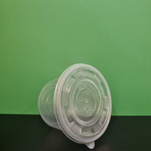 Vietnam Usine Récipients Alimentaires Écologiques Transparent PP Plastique 1200ml Forme Ronde avec Couvercle Design Classique Jetable - Product Image 3
