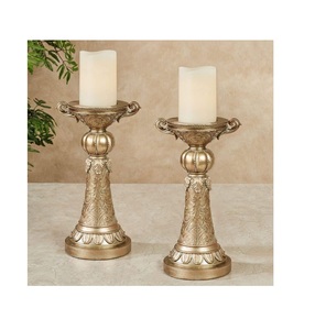 <b>Set</b> <b>of</b> 3 Size Handmade Metal Candle Holder With <b>Glass</b> Votive for Home Decor - Product Image 2