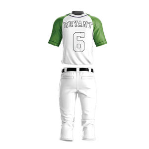 Ensemble d'uniformes de baseball de haute qualité Meilleur prix Vêtements de sport Nouveau design Top Team Wear Respirant et confortable - Product Image 4