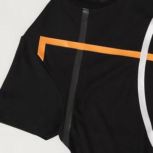 2025 nueva llegada entrega rápida precio con descuento camiseta para hombre 2025 cuello redondo ropa de verano camiseta OEM servicio personalizado - Product Image 6