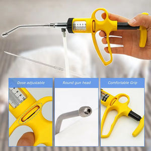 5ml 10ml Adjustable Veterinary Syringe Plastic Pig <b>Sheep</b> Vaccine Injector Veterinary Drench Gun Durable Affordable Price - Product Image 3