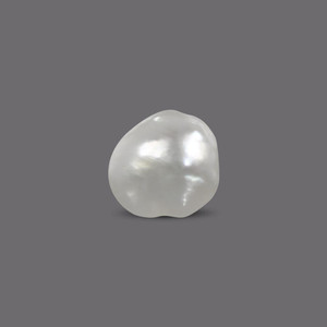 Perla de Imitación Blanca de Agua Dulce Suelta Basra Pearl de 6.12 Quilates para Joyería y Fabricación de Joyas - Product Image 1