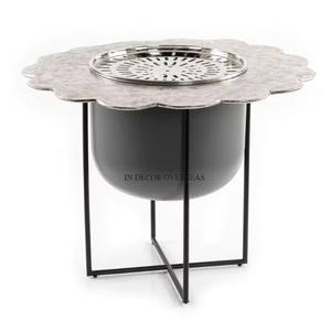 Color gris recubierto de polvo de lujo calidad Metal antiguo Diseñador Dallah para el hogar y Hotel utensilios de cocina accesorios suministros - Product Image 4