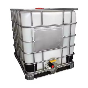 Réservoir en plastique IBC de qualité alimentaire LLDPE en gros, 1000 l pour l'eau avec cages en acier - Product Image 3