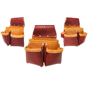 Bolsa de Herramientas de Cuero Resistente de Último Modelo en Venta, Venta Directa de Fábrica, Alta Calidad, Precio Bajo, Bolsa de Herramientas de Cuero Genuino - Product Image 3