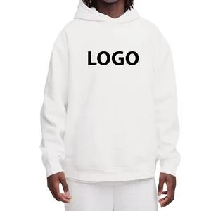 Sweat à capuche d'hiver pour homme avec logo personnalisé, 100% coton, tissu éponge français, respirant, de haute qualité, pull-over, lavage à l'acide, vintage - Product Image 5