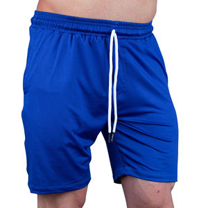 กางเกงขาสั้นกีฬาน้ำหนักเบาแบบตาข่ายมีกระเป๋าสองด้านสไตล์ลำลองสำหรับการฝึกบาสเก็ตบอลและการสวมใส่ที่บ้าน - Product Image 3