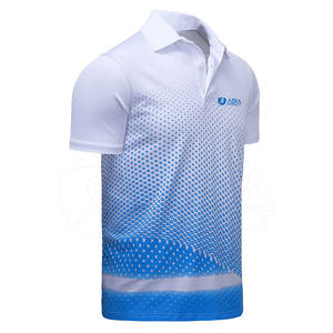 เสื้อยืดโปโลที่กำหนดเอง100% ชุดกีฬาโพลีเอสเตอร์แห้งเร็วดีไซน์ลายพื้นสำหรับทุกเพศ - Product Image 3