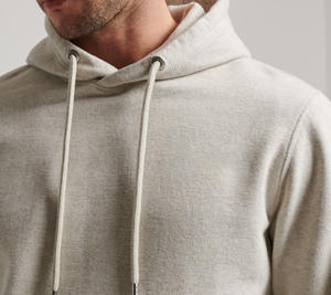 เสื้อฮู้ดดี้ผู้ชายแบบเรียบง่ายสำหรับขายส่ง สตรีทแวร์ ผ้าคอตตอนหนานุ่ม ทรงโอเวอร์ไซส์ รับสกรีนโลโก้ เสื้อฮู้ดดี้เปล่าสำหรับผู้ชาย - Product Image 6