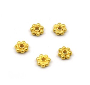 ลูกปัดดอกเดซี่ชุบทองผลการวิจัยเครื่องประดับสร้อยข้อมือลูกปัดขนาด4มม. ถึง12มม - Product Image 1