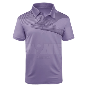 Hommes respirants 100% coton du fabricant professionnel pour T-shirts polo nouveauté vêtements d'été avec logo d'impression numérique - Product Image 2