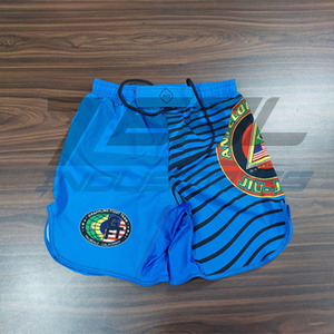 MMA short lourd léger micro stretch micro sergé combat grapping bjj shorts logos personnalisés impression par sublimation fabriqué au Pakistan - Product Image 1
