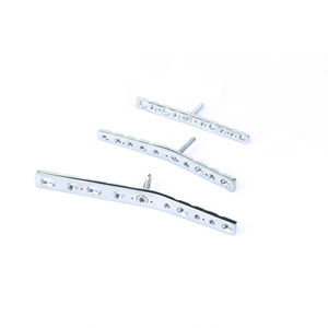 Implant orthopédique en acier inoxydable multifonctionnel vétérinaire 2.02.4 Arthrodèse plaque de verrouillage de l'articulation du poignet pour une utilisation en hôpital - Product Image 1