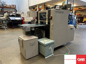 Máquina de recortar libros Horizon HT-70 de tres cuchillas usada en venta - Product Image 3