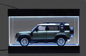 Boîte d'affichage de voiture jouet en acrylique transparent élégant vitrine anti-poussière pour protéger et exposer des cadeaux de collection - Product Image 2