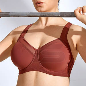 Sujetador deportivo sin costuras de alta calidad 2023, venta al por mayor, ropa de entrenamiento informal, sujetador de talla grande para gimnasio, Sujetador deportivo transpirable - Product Image 2