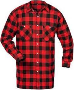 Camisa de manga larga de franela teñida de hilo con logotipo personalizado para hombre, estampado de sublimación transpirable con cuello levantado a cuadros de algodón 100% para otoño - Product Image 4