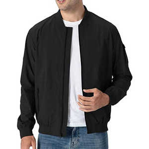 Chaqueta cortavientos de lana de invierno impermeable Unisex Moda hombre Casual deporte al aire libre chaqueta con cremallera para hombre - Product Image 4