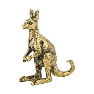 Estatuilla de canguro grande fundida, escultura al aire libre, decoración del hogar, artesanía de Metal, granja, modelos de escultura personalizados, precios baratos - Product Image 1