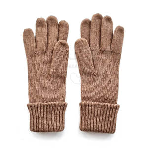 Gants tricotés de conception personnalisée de meilleurs matériaux Gants et mitaines d'hiver en laine et cachemire à bas prix Couleur personnalisée - Product Image 5