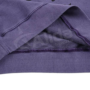 Sweat-shirt à capuche zippé à manches longues pour hommes avec impression bouffante personnalisée de haute qualité pour la saison d'hiver en gros - Product Image 5