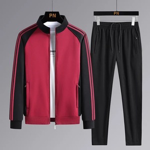 Conjunto de sudadera con capucha y pantalones de chándal Conjuntos deportivos para correr Chaqueta de moda + Pantalones Ropa deportiva Chándal de manga larga Ropa de talla grande para hombres - Product Image 2