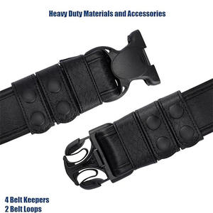 Cinturón Táctico de Cuero de Alta Calidad con Diseño Personalizado, Ligero, de Cuero Vacuno de Grano Completo, Ajustable, con Hebilla Automática - Product Image 5