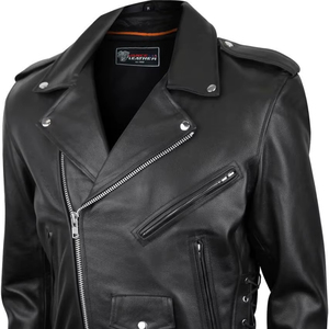 Chaqueta de cuero para hombre personalizada de la mejor calidad Material Premium para el invierno-Crea tu propio diseño - Product Image 1