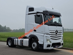 2021 Mercedes-BE NZ actros 1845มือสองสภาพเชื้อเพลิงดีเซลรถกึ่งพ่วงรถบรรทุกนอนเตียงขับเคลื่อน4x2ซ้ายยูโร6 >450hp - Product Image 2