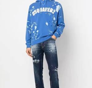 Vêtements décontractés OEM Sun Faded Hoodies pour hommes léger couleur unie respirant durable élégant Sun Faded Hoodies pour adultes - Product Image 5