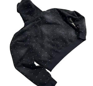 Sudadera con Capucha de Invierno, Marca Privada, 100% Algodón Poliéster, Ligera, Cómoda, Diseño con Pedrería, Nueva y Elegante - Product Image 4