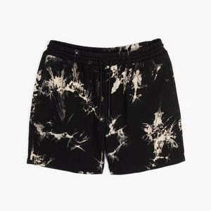 2024 nuevo diseño Tie Dye Shorts para hombres en tela de algodón 100% cordón cintura personalizado al por mayor nueva llegada ropa Casual - Product Image 3