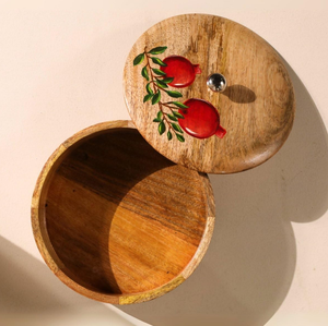 Elegante accesorio para servir olla caliente de madera caja de Chapati caja de arroz mantiene la comida caliente y fresca cazuela utensilios de cocina hogar cocina restaurante - Product Image 2