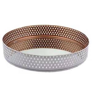 ถาดเสิร์ฟโลหะลายเรียบแบบกำหนดเอง กันน้ำ ทนทาน เป็นมิตรกับสิ่งแวดล้อม รีไซเคิลได้ ทำความสะอาดง่าย สำหรับใช้ในโรงแรมและบ้าน - Product Image 3