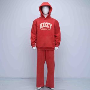 Chándal de Forro Polar Personalizado para Hombre, con Capucha, Cortavientos, Transpirable, Talla Grande, Ropa Deportiva de Otoño Invierno, Logotipo Estampado - Product Image 1